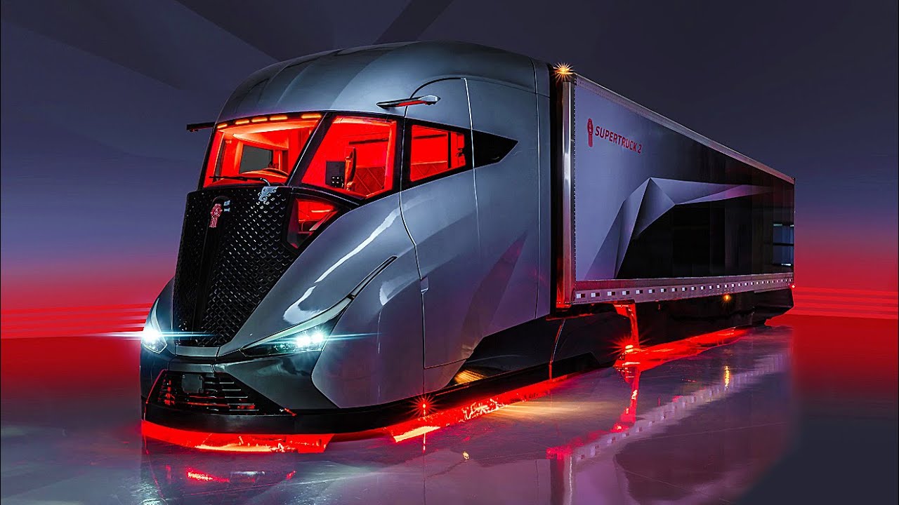 Футуристический концепт Kenworth SuperTruck 2