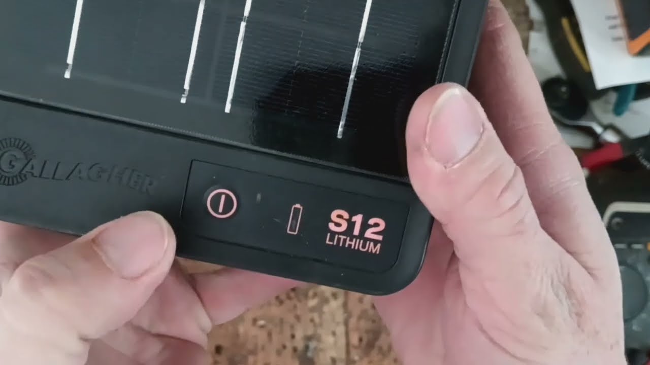 Gallagher Solar S12 Won't Turn On