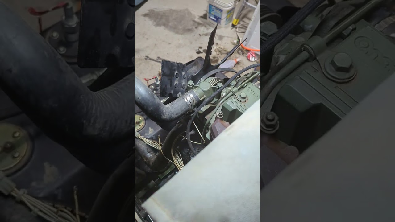 MEP-803A starting and shutting down after IP adjustment fuel rack no longer stuck