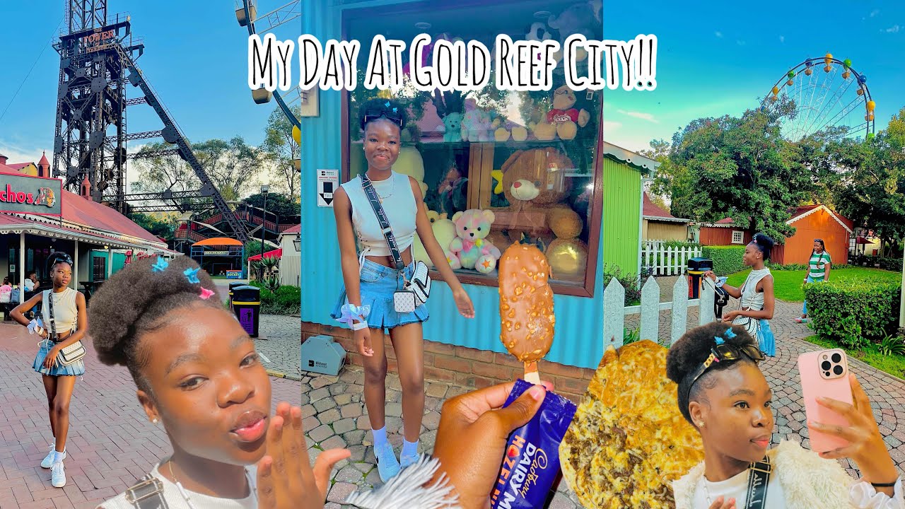 VlOG// spend my day with me at GOLD REEF CITY ❤️💕😘 lots of fun