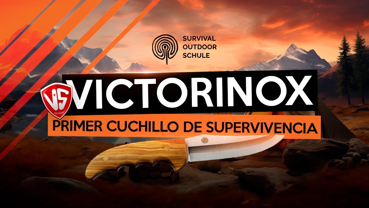 EL PRIMER CUCHILLO DE SUPERVIVENCIA VICTORINOX 🏕 (SOS WOOD)