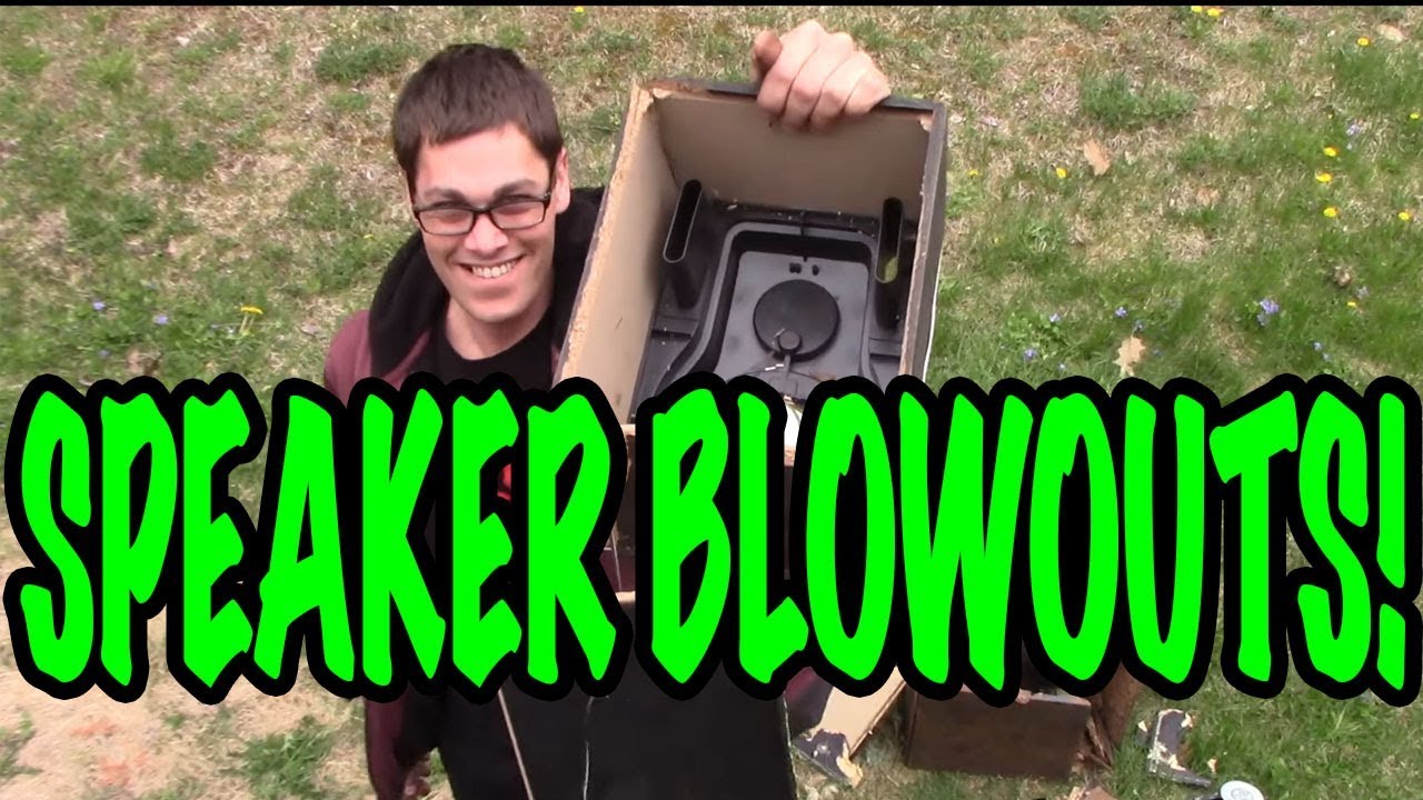 SPEAKER BLOWOUTS! - Paradigm, Realistic Nova, and Aiwa Garage System