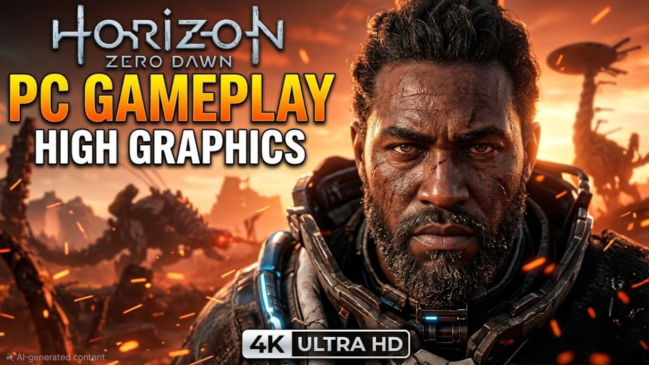 Horizon Zero Dawn PC Gameplay | High Graphics | Elgato 4K S Capture