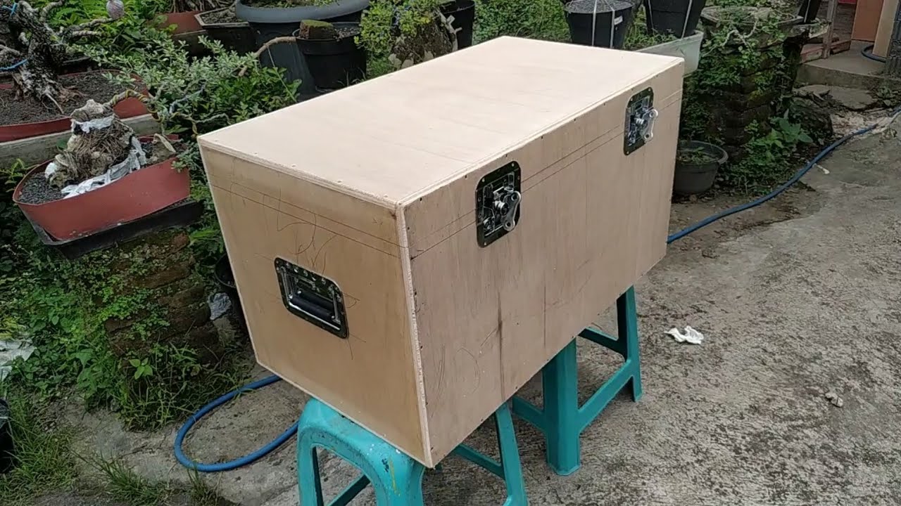 SANGAT SEDERHANA SEKALI BUAT BOX HARDCASE ALA RUMAHAN