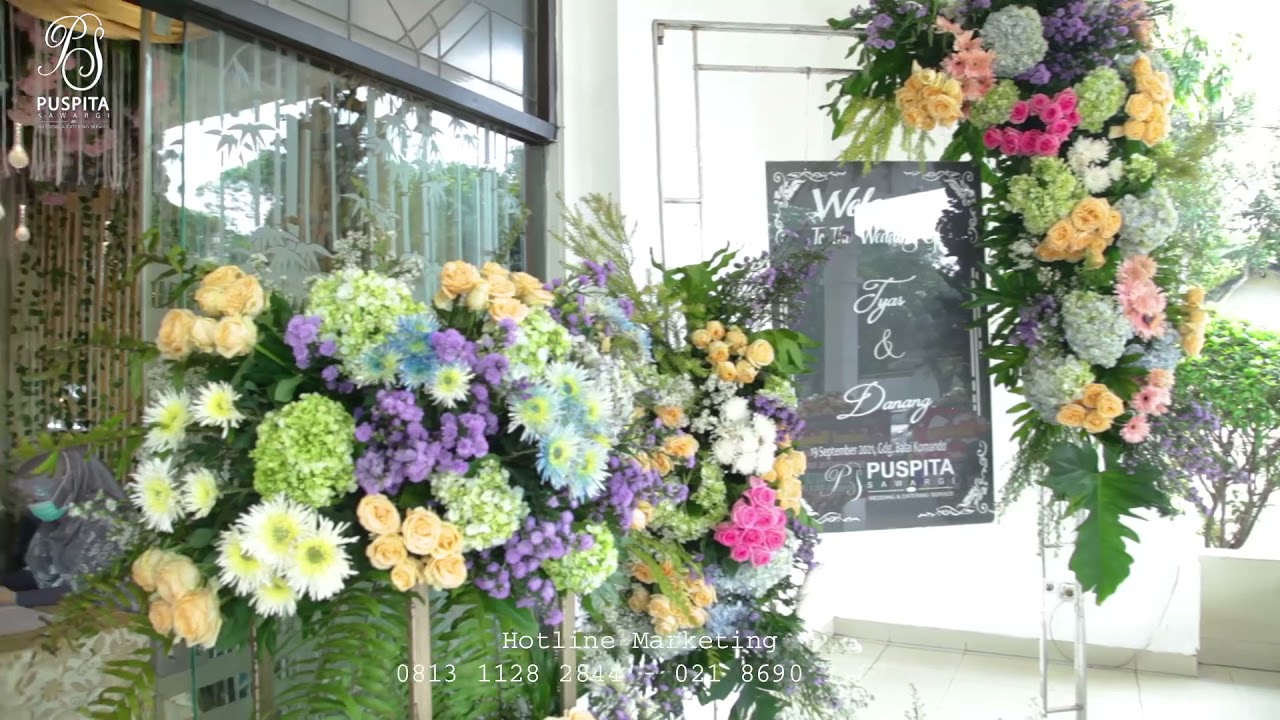 Detail dekorasi di gedung Balai Komando