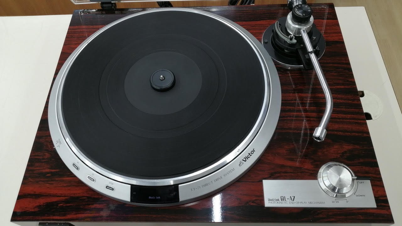 Victor QL A7 Tonearm drop issue solution. Падiння тонарму програвача платiвок