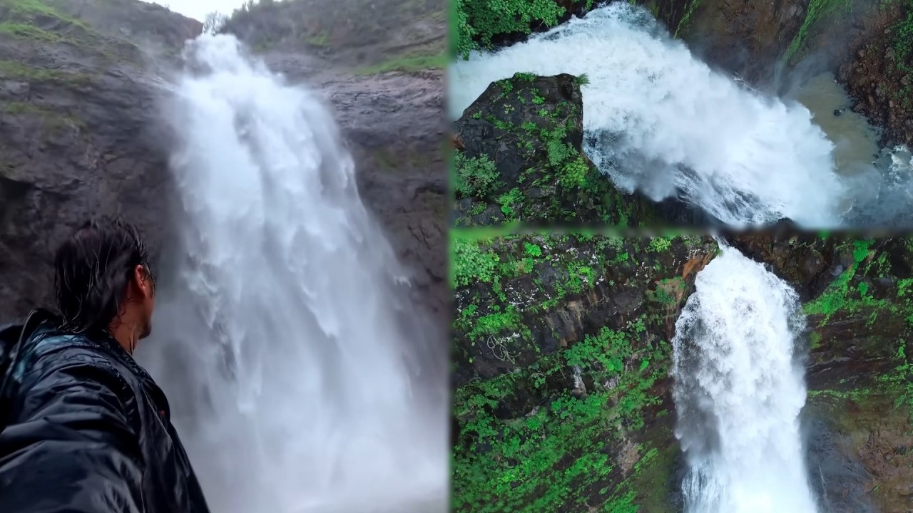 Dugarwadi Waterfall Trek, Trimbakeshwar, Nashik | Dugarwadi Village | दुगारवाडी धबधबा | Monsoon