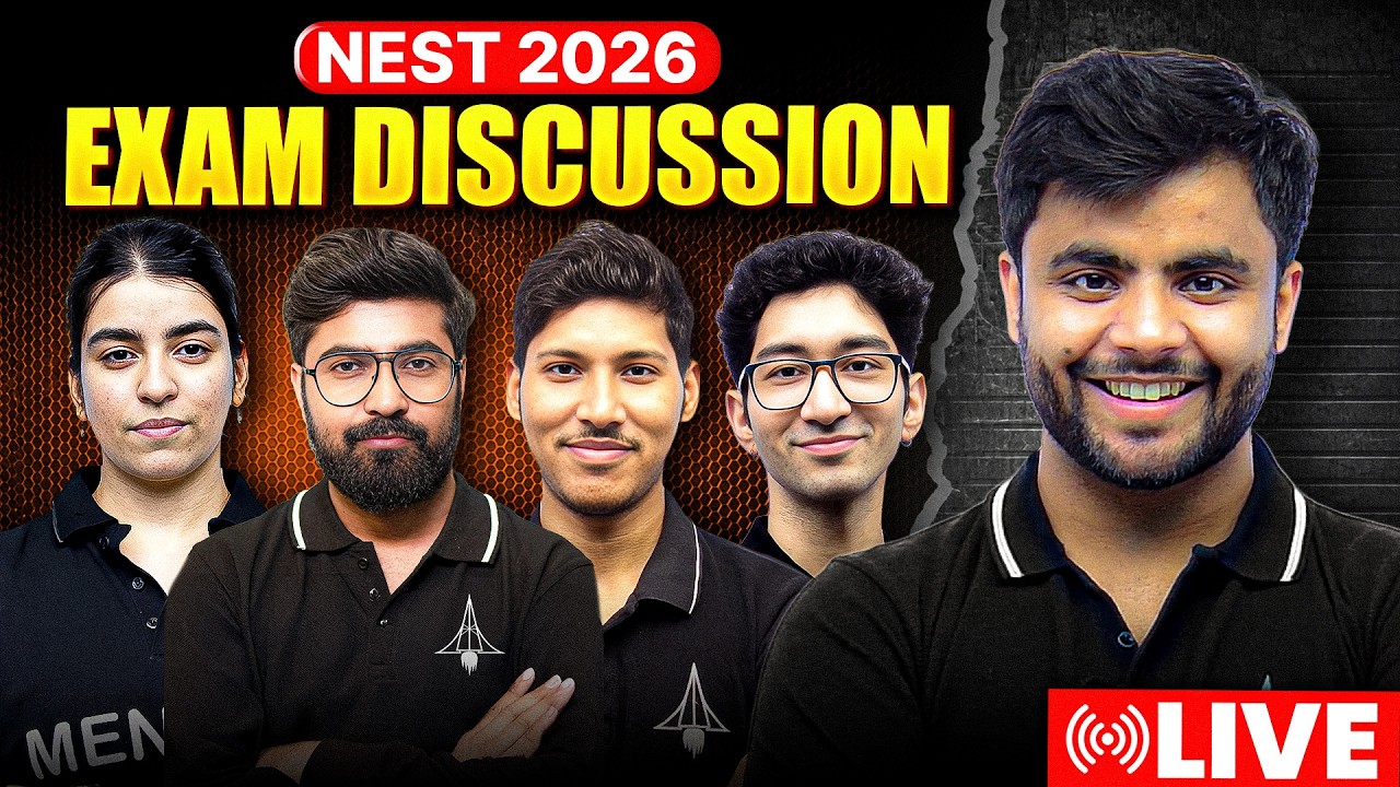 NEST 2026 Exam Analysis Live 🚀 | Student Reactions, Attempts & Expected Cutoff