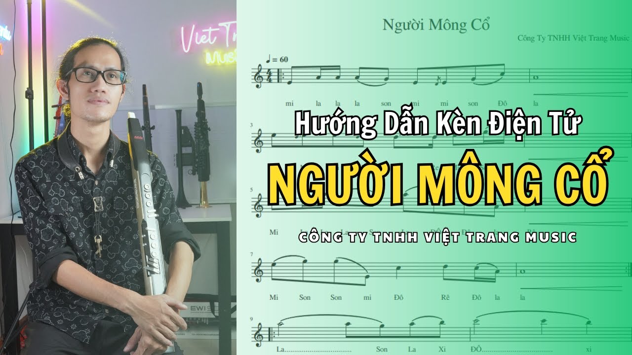 Hướng Dẫn Người Mông Cổ - Kèn Điện Tử Akai EWI - Công Ty TNHH Việt Trang Music