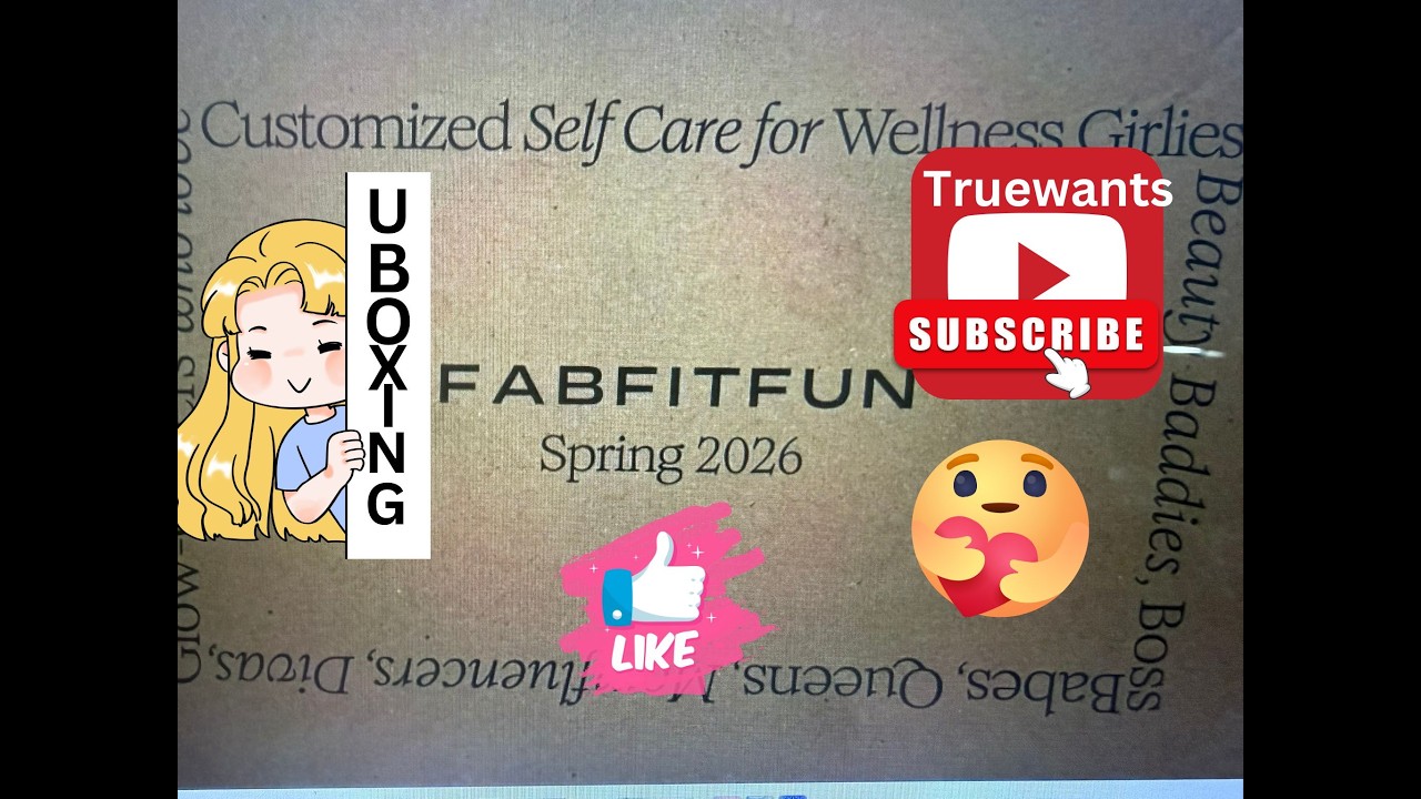 FabFitFun Весна 2026 • Полная распаковка и подробный обзор продукта