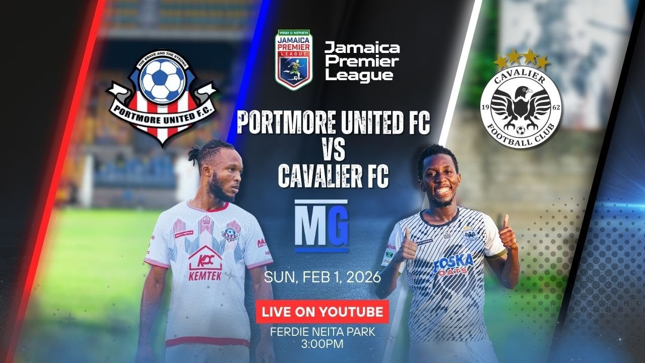LIVE | Portmore United vs Cavalier FC | Jamaica Premier League Match Week 22