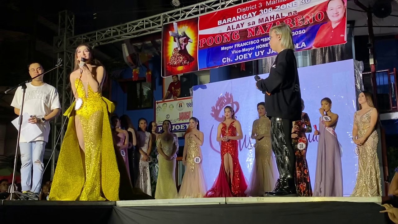 Miss Gay Quiapo 2020 Top 15 - Q & A