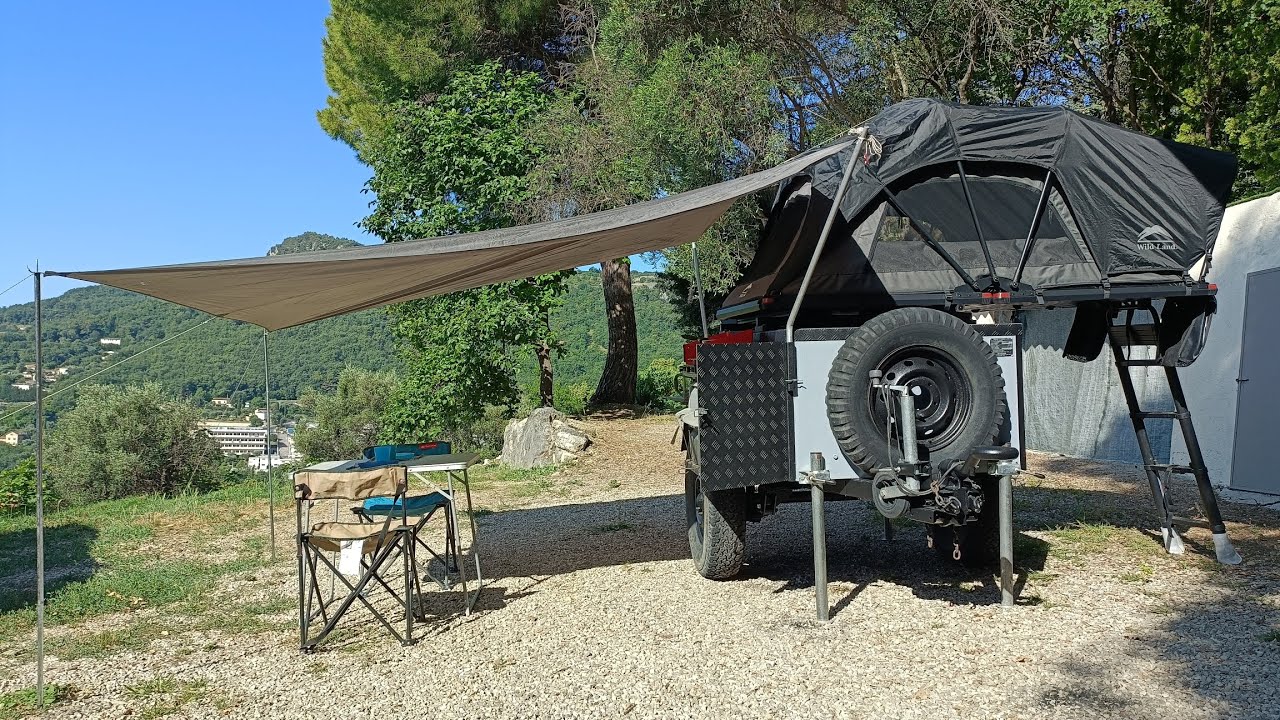 Rénovation d'une remorque offroad bivouac ( avec humour en fin de vidéo 😁)