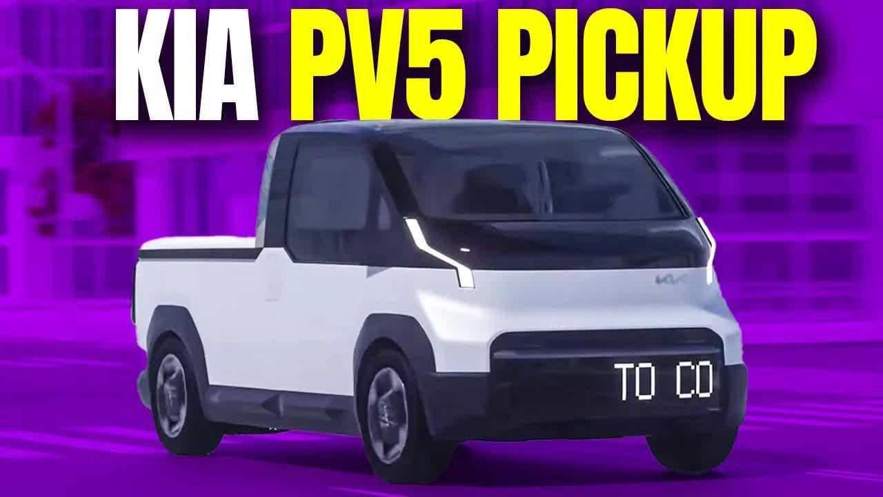 The Kia PV5 is the ULTIMATE EV Pickup Truck You NEED