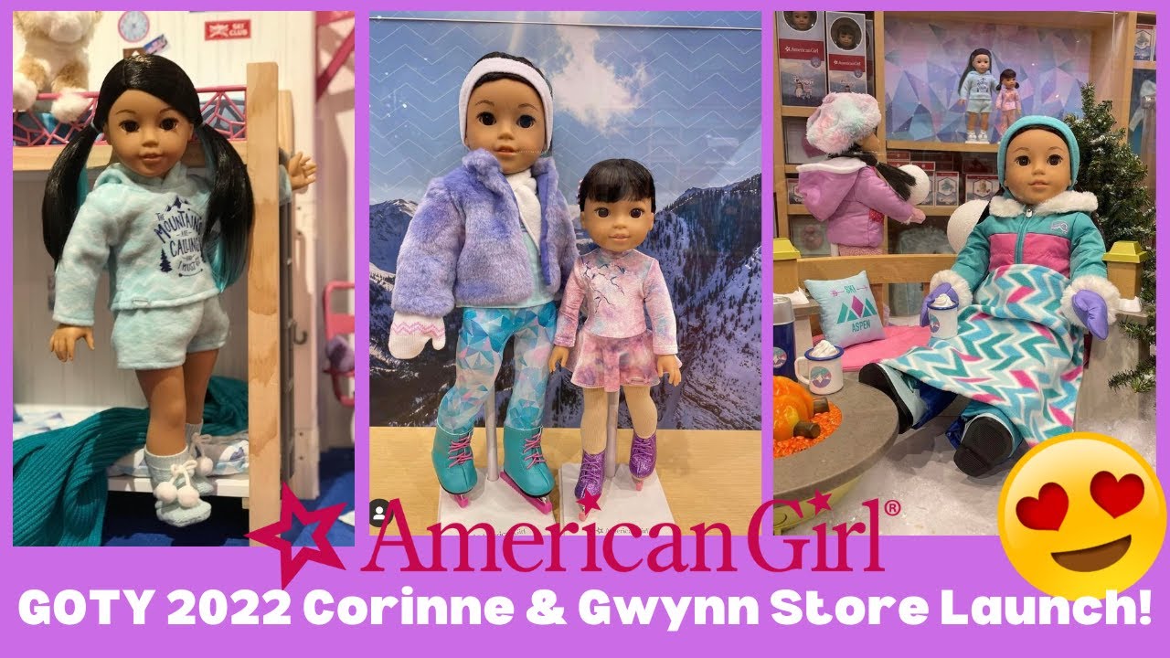 AMERICAN GIRL GOTY 2022 CORINNE STORE RELEASE TOUR!