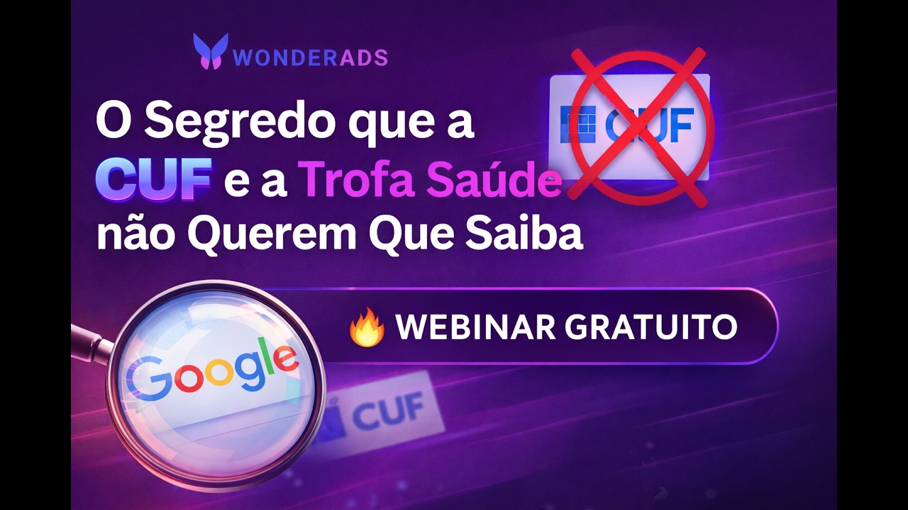 O Segredo que a CUF e a Trofa Saúde Não Querem que Saiba | Webinar Completo para Clínicas