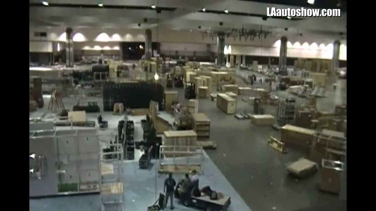 Move-Out Time Lapse - 2011 LA Auto Show - West Hall