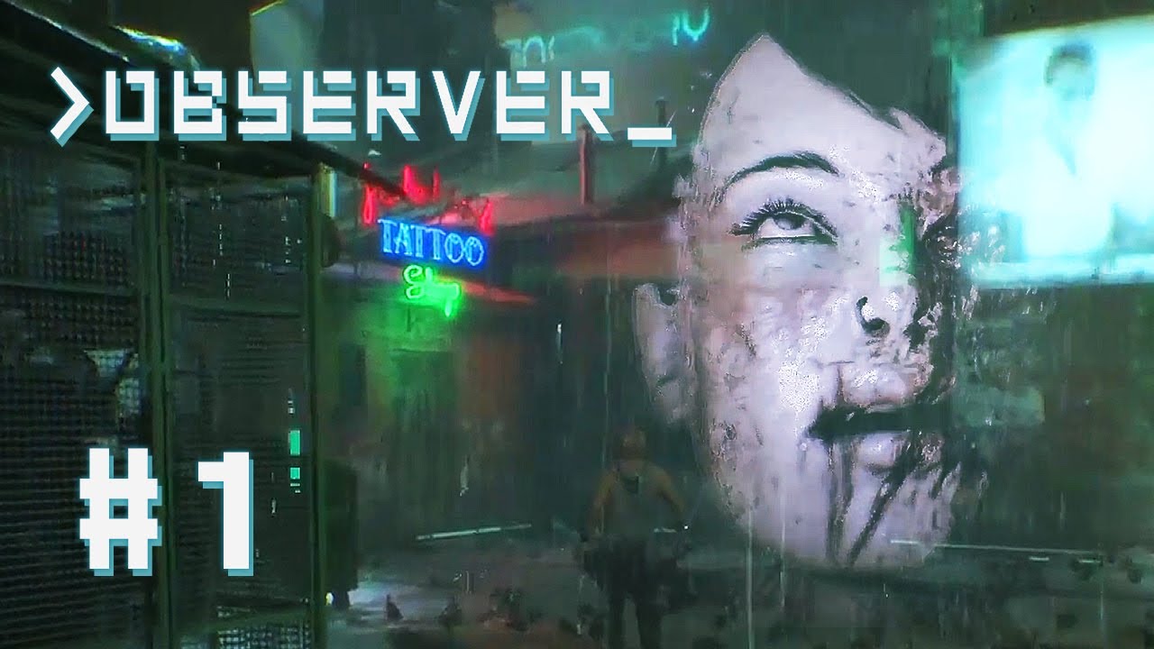 Cyberpunk Mind Detective! - Observer Let's Play #1