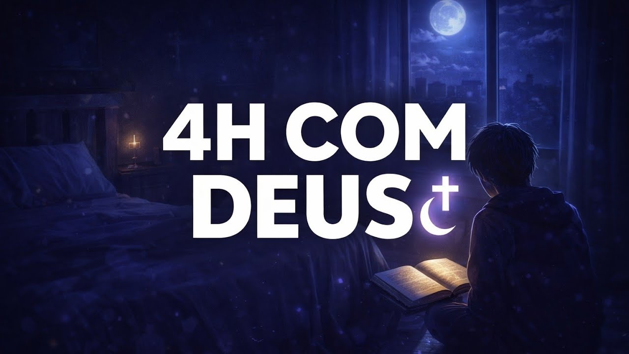 4h da Manhã com Deus | Lo-fi Cristão para Estudo Bíblico 🧠