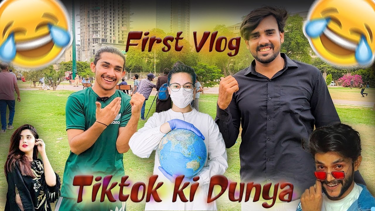 My First Vlog!Tiktok Ki Dunya 😅!Karachi Vlogger❤️