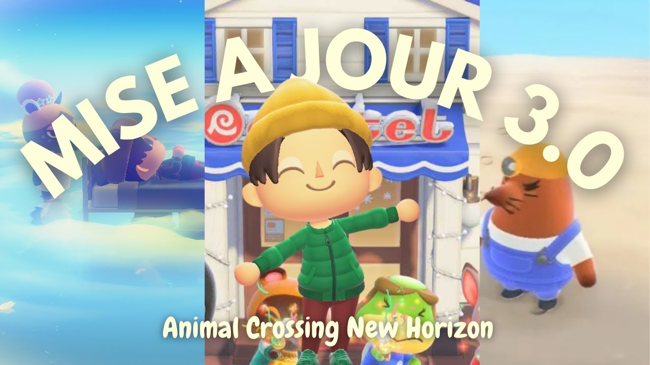 ✨ Je découvre la mise à jour 3.0 d'Animal Crossing New Horizons