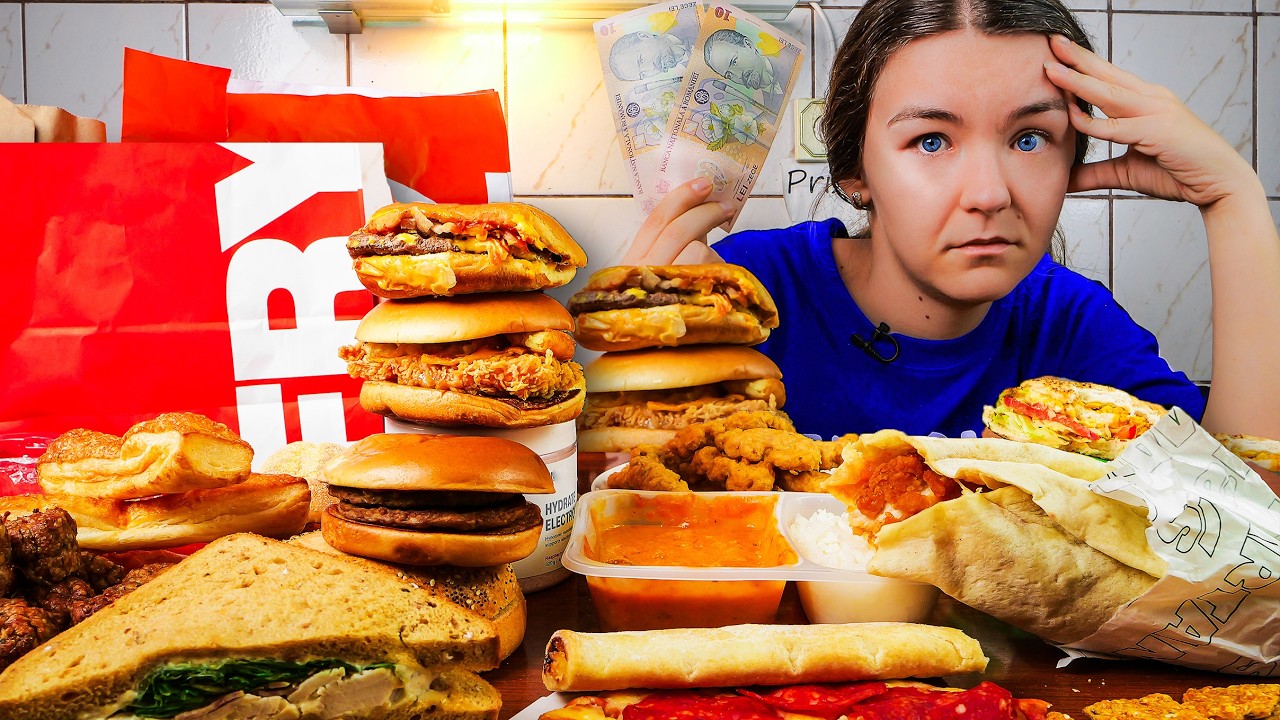 Unde mananci bine cu 22 lei? *dupa cresterea TVA - Lidl, Kaufland, McDonald's, KFC, Fryday, 5togo*