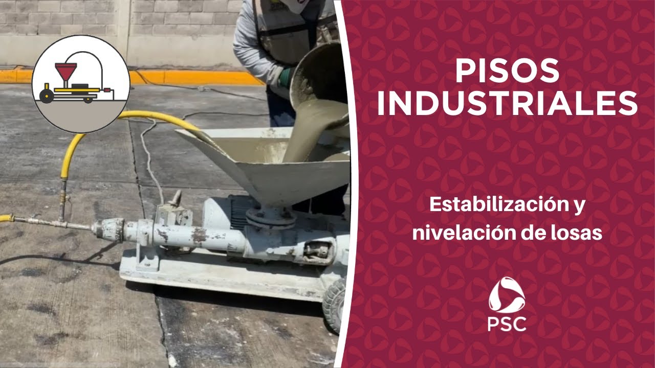 Estabilización y nivelación de losas