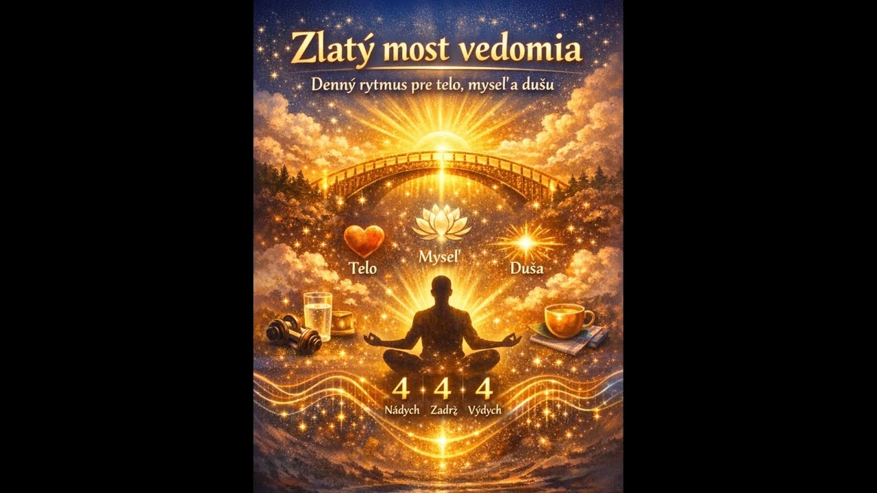 „Denný rytmus pre telo, myseľ a dušu“     © VCI Zlatý Most Vedomia