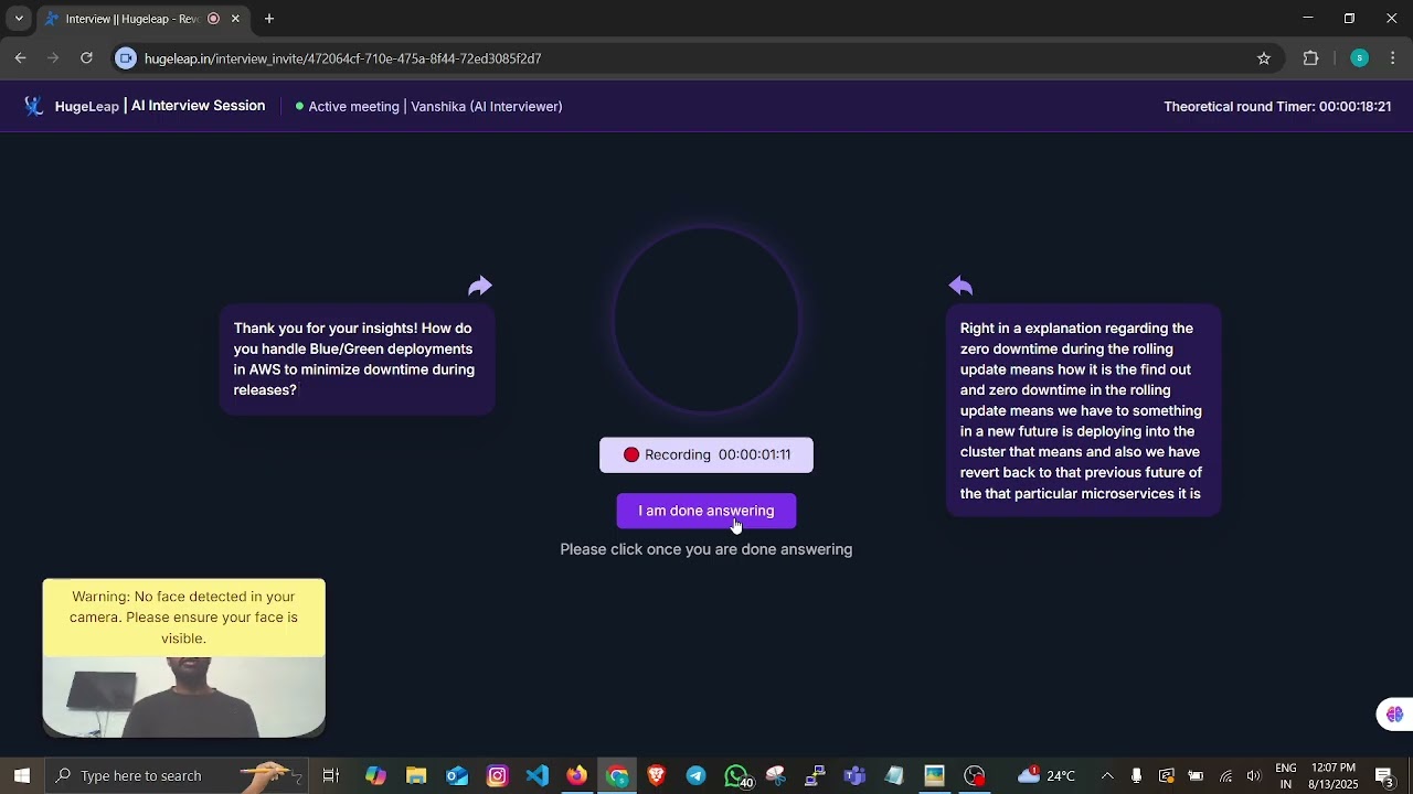 Devops Enginner AI based interview