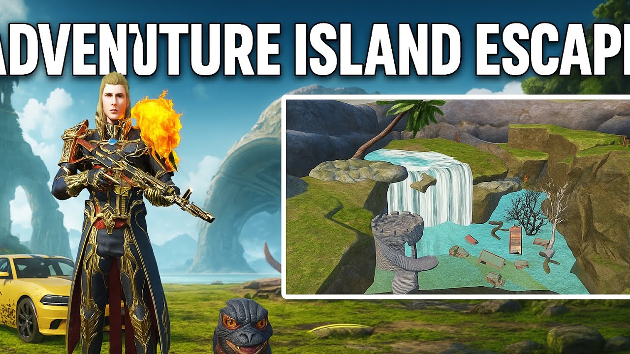 BGMI WOW Mode | Adventure Island Escape Gameplay 😱🔥 (New Map Highlights) #bgmi