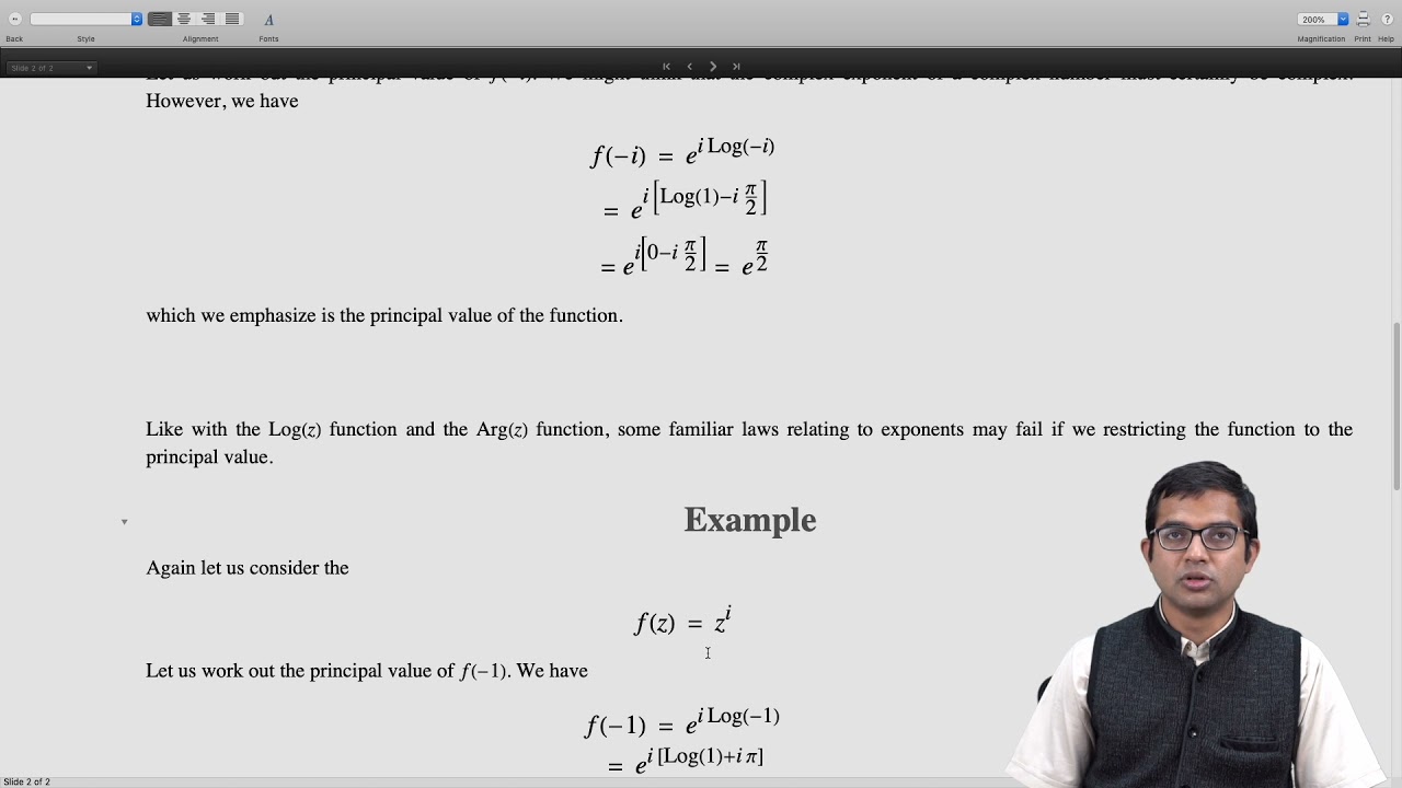 mod02lec17 - Complex exponents