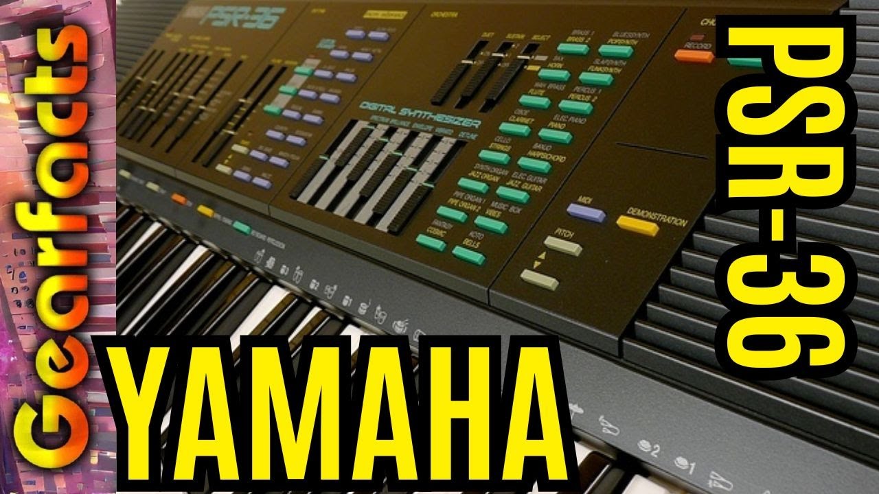 Yamaha PSR-36: FM essentials in an easy box