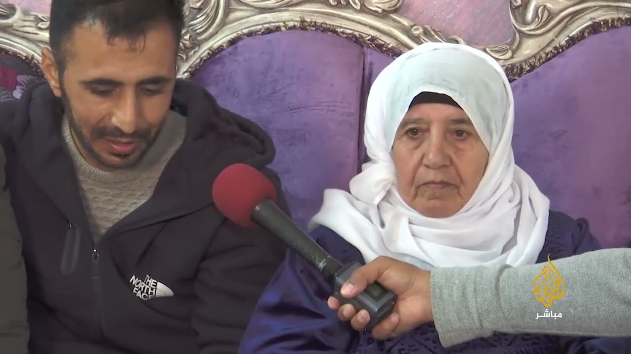 لقاء مع عائلة الشهيد عاطف حنايشة في بيت دجن - نابلس