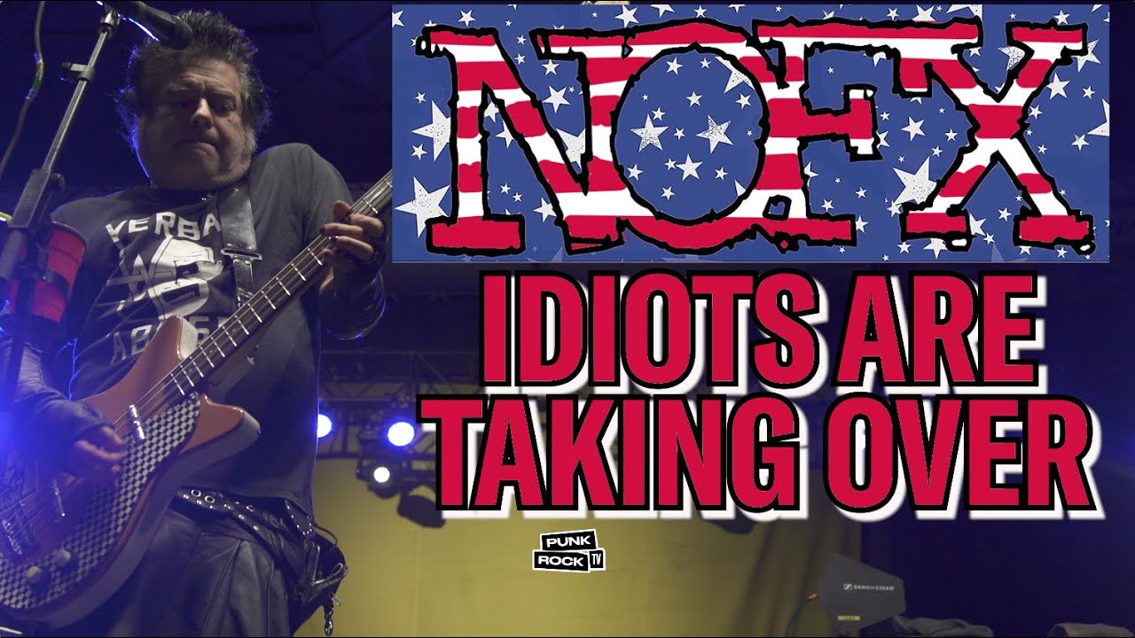 NOFX LIVE - IDIOTS ARE TAKING OVER - VENTURA, 2022 - 4K - WITH LYRICS