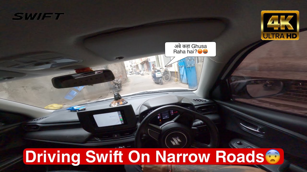 POV Driving Swift On Narrow City Streets🔥@morinautovlogs 
