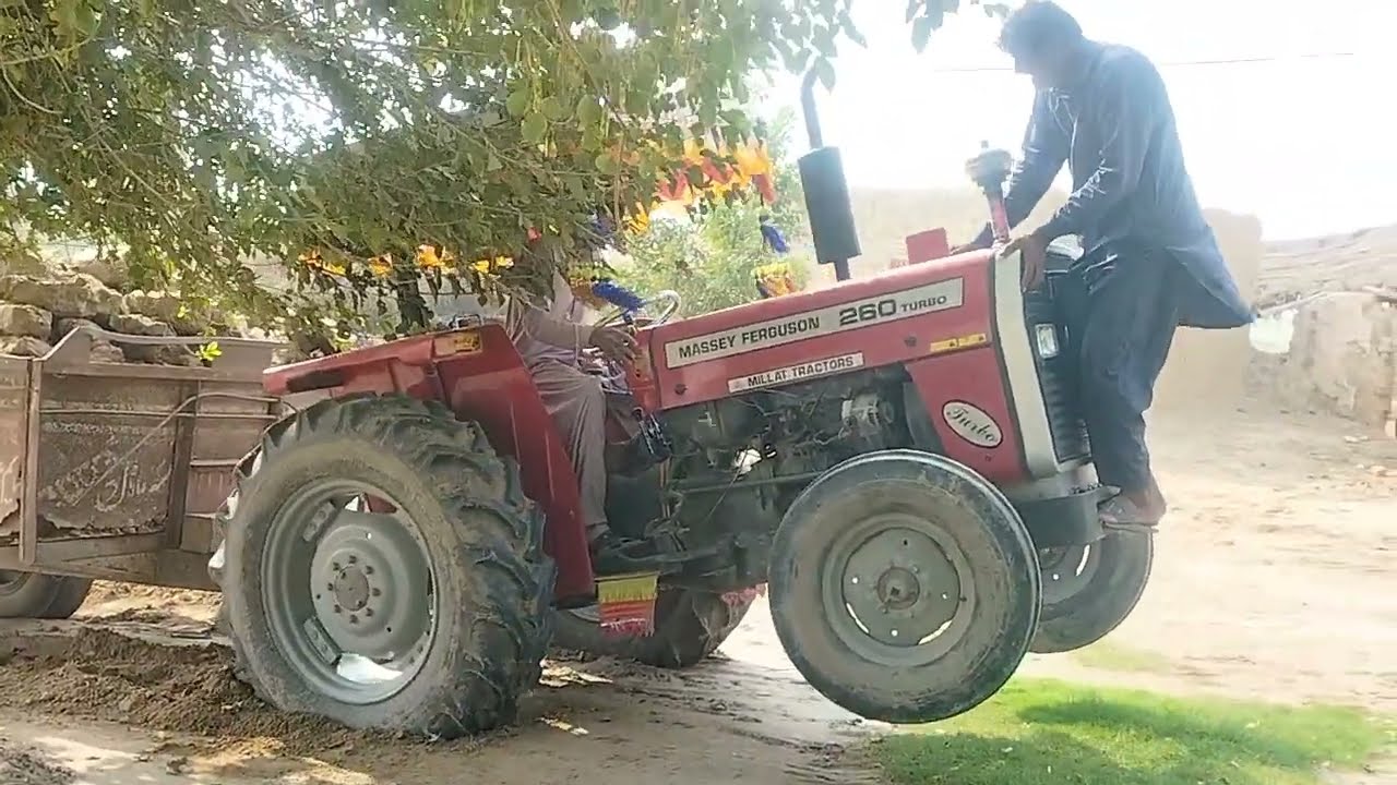 mf 260 tractor performance 🚜🌹 #amjidtractormotor 