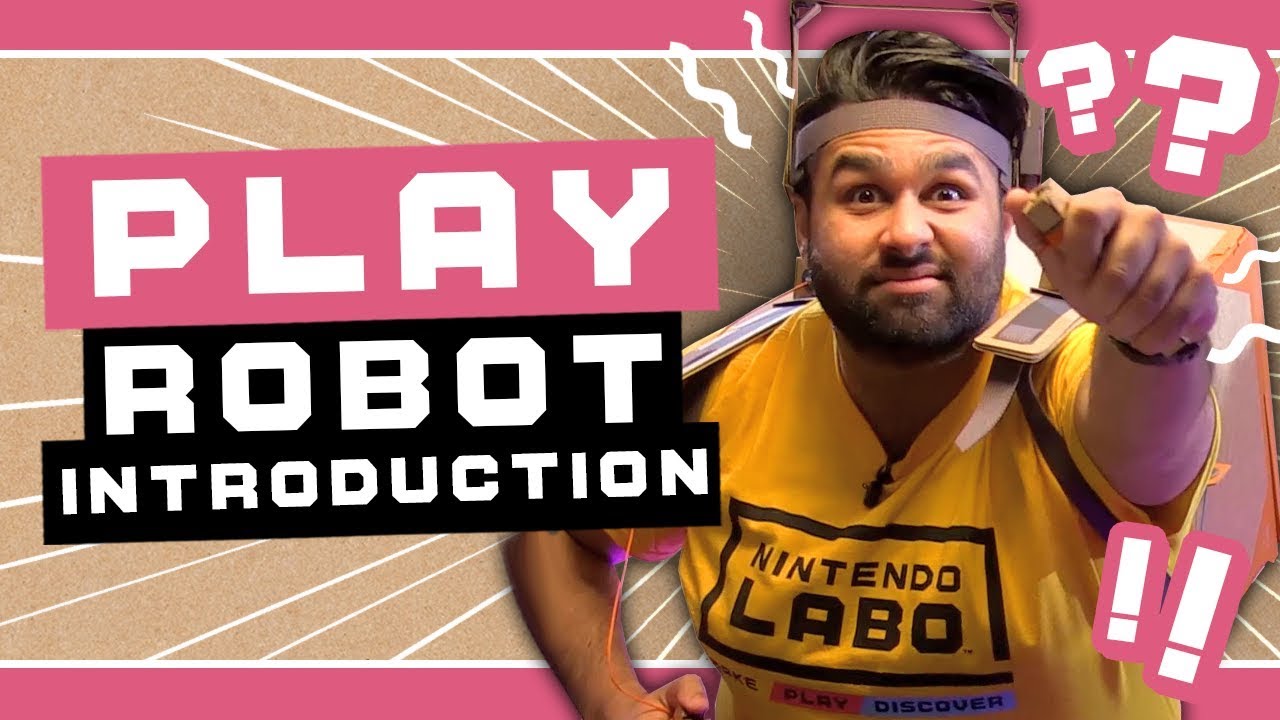 Suiting up with the Nintendo Labo Robot Kit