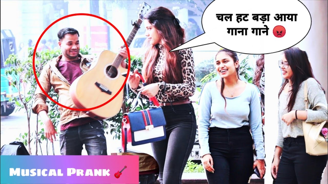 Randomly Singing Old (Retro) Songs To Cute Girls Reaction Video with Twist | Siddharth Shankar