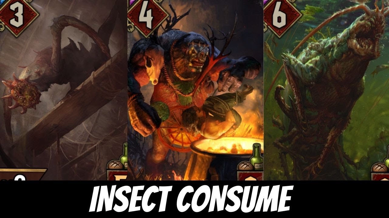 GWENT: Insects and Glusty | Monsters Faction Deck