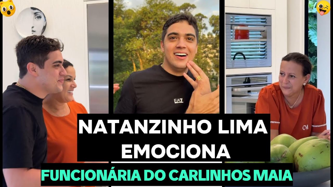 NATANZINHO LIMA EMOCIONA FUNCIONÁRIA DE CARLINHOS MAIA COM SUA VOZ!