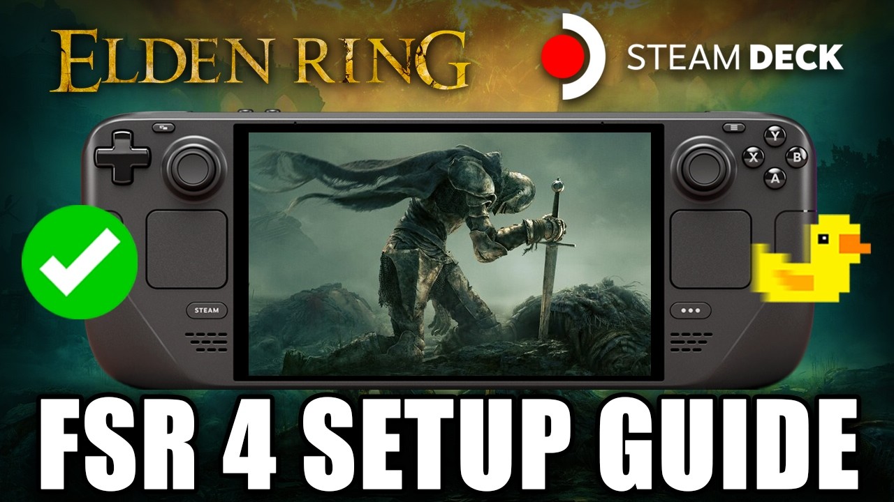 How To Install FSR4 In Elden Ring On Steam Deck SteamOS: Full Setup Guide