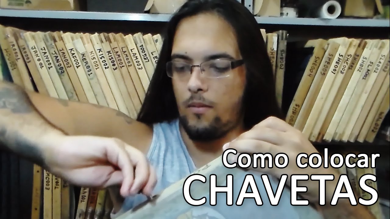 Como colocar chavetas nas telas serigráficas