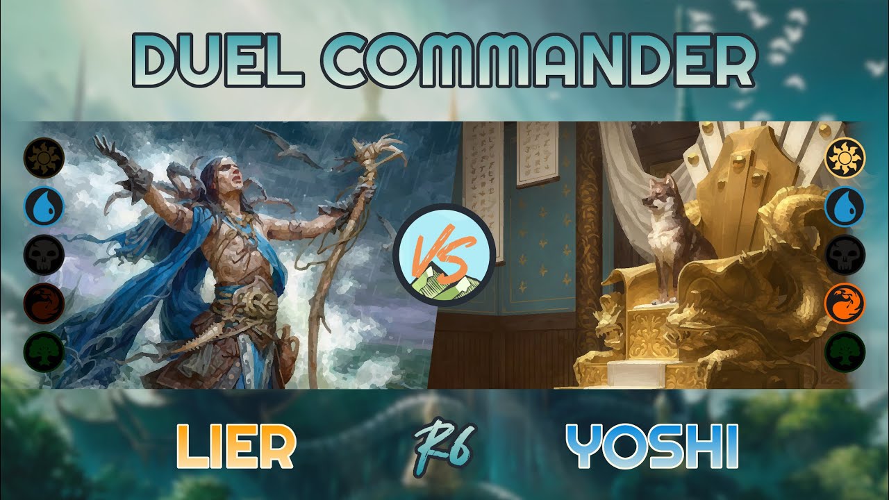 Lier vs. Yoshi & Kraum - CDF 2025 - Day 1 - R6 - Duel Commander│MTG│bitzelberg