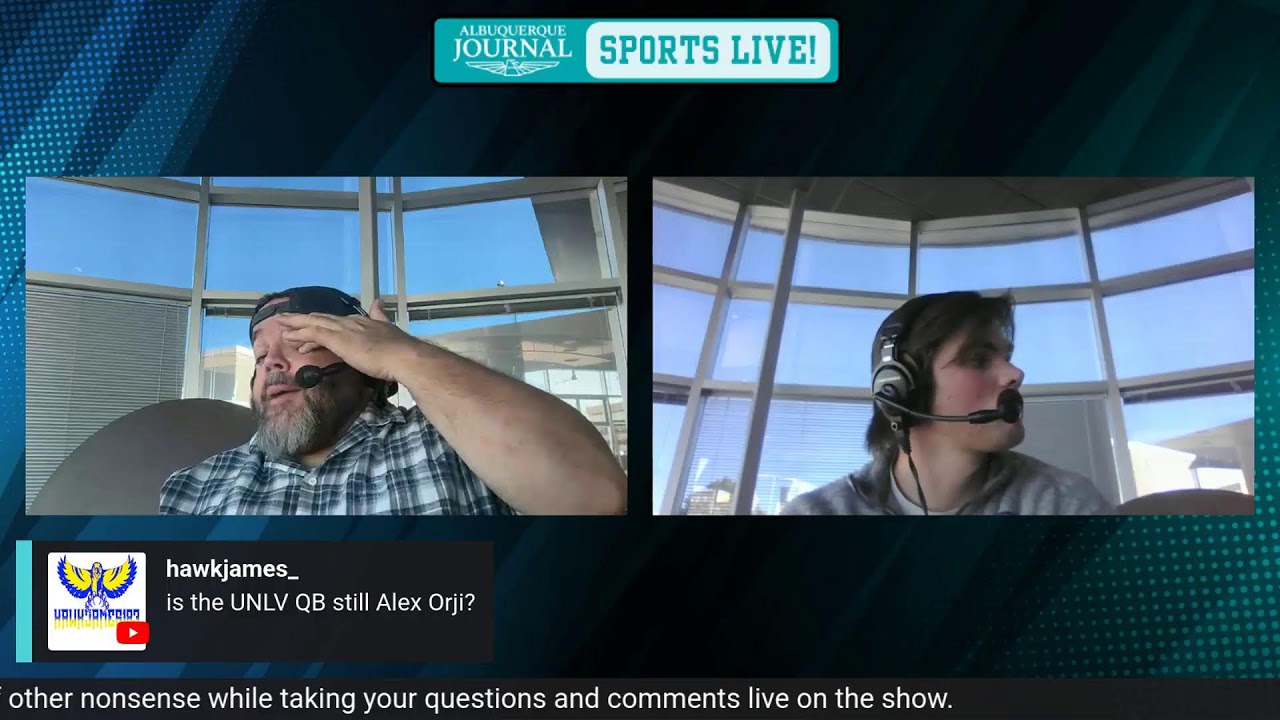 ABQJournal Sports Live! WEEKLY &bull; Geoff Grammer and Sean Reider talk Lobo FB and hoops (10/28/25)