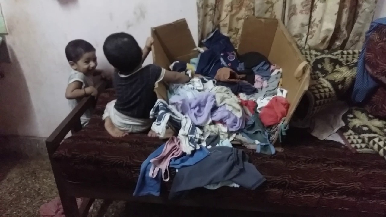 Triplets playing in kerala