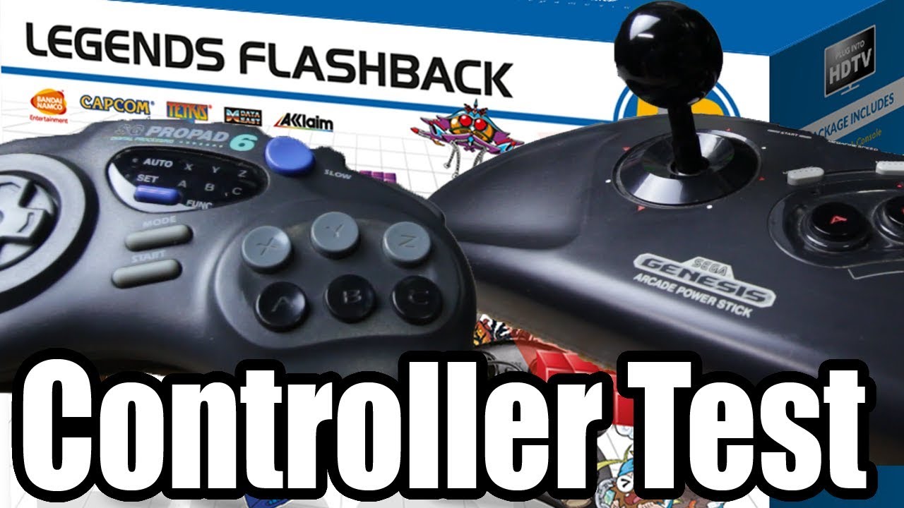AtGames Legends Flashback - Controller Options and Testing