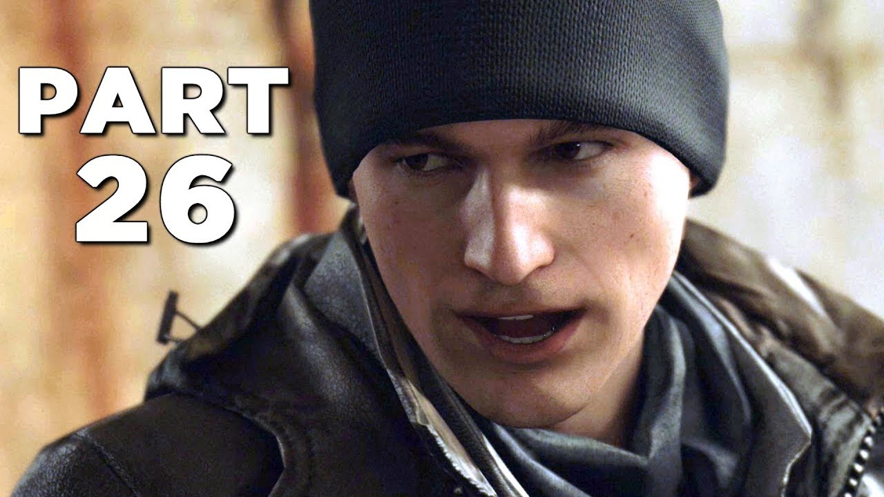 DETROIT BECOME HUMAN Walkthrough Gameplay Part 26 - CROSSROADS (PS4 Pro)