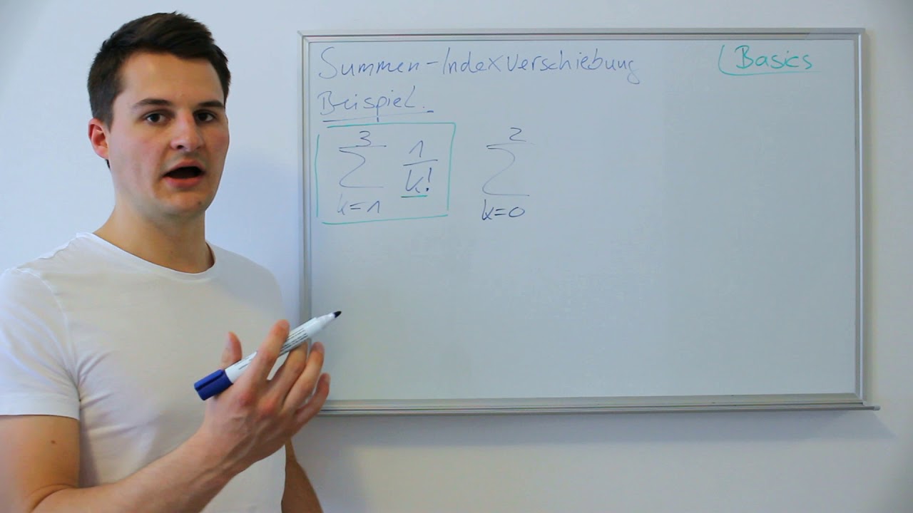 Summenzeichen: Indexverschiebung Bsp-Aufg | Basics
