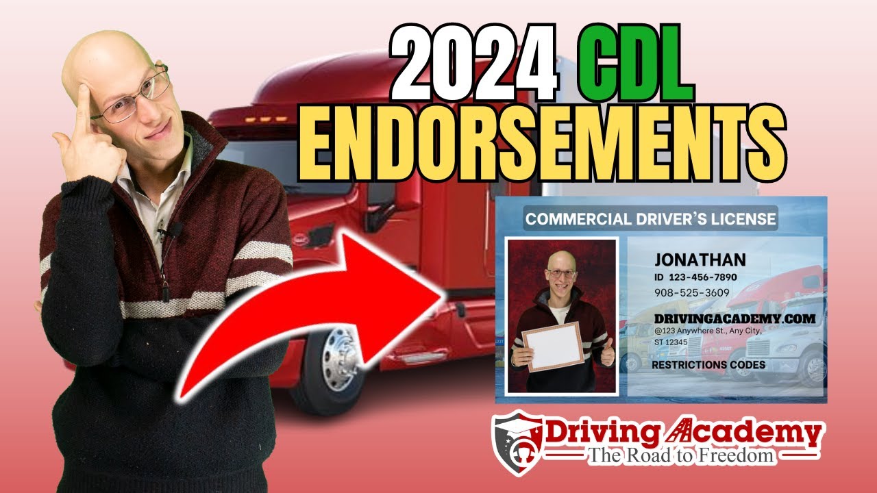 6 Types of CDL Endorsements AND What They Mean😱