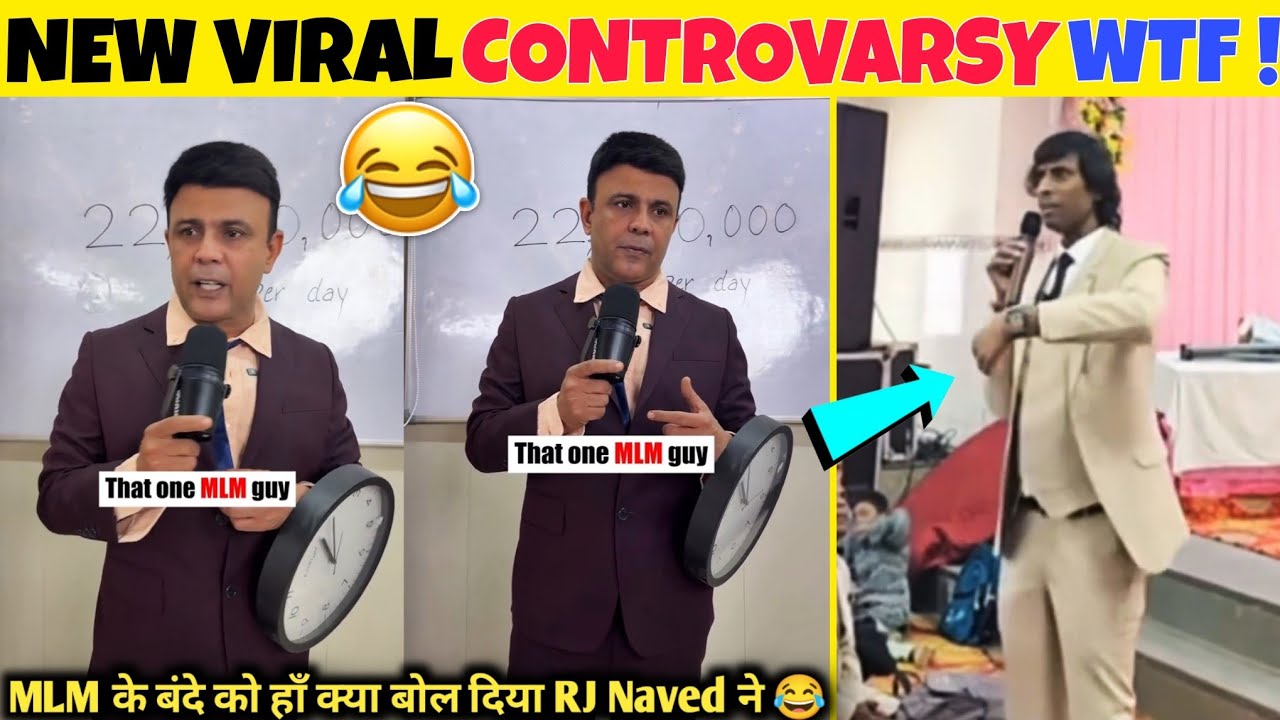 🤡💩  People Troll Viral Network Marketing Guy | Big Allegation About MLM Guy | Rj Naved New Video